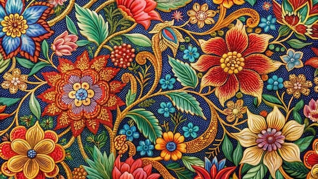 Malaysian batik